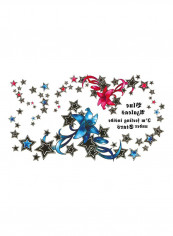 PVC Waterproof Decorative Floral Pattern Chic Tattoo Sticker