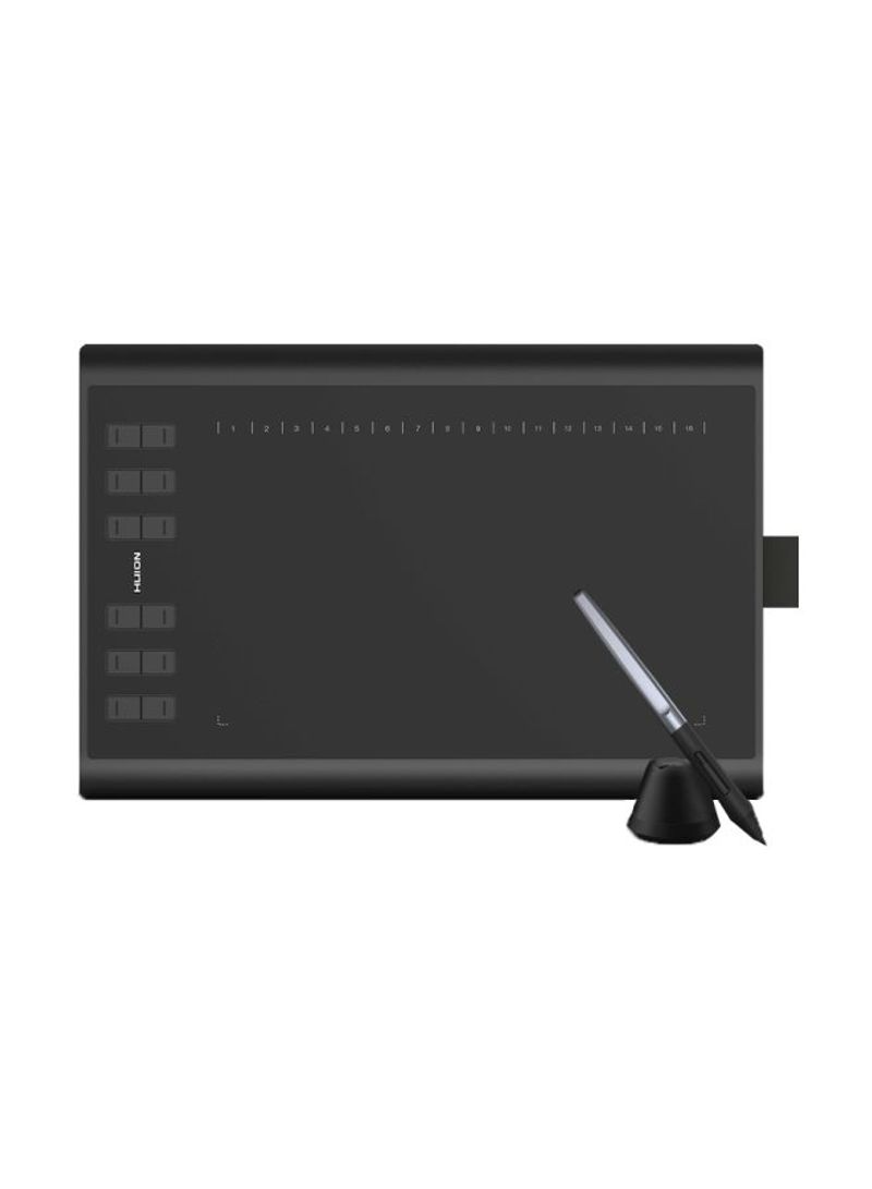 12-Express Keys Graphic Tablet Set 36x1x24centimeter Black
