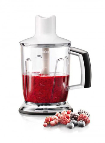 Hand Blender MQ745 White/Silver/Clear