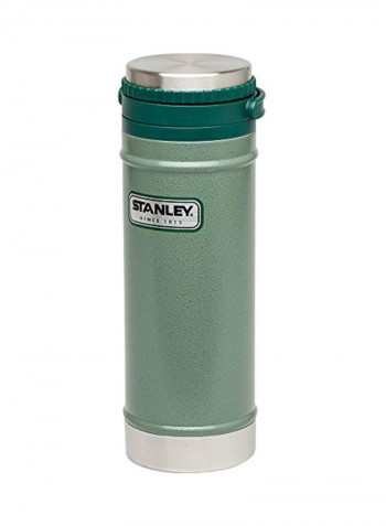 Vacuum Insulated Jug Green/Silver 16ounce