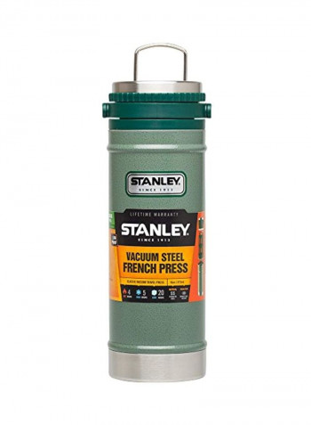 Vacuum Insulated Jug Green/Silver 16ounce