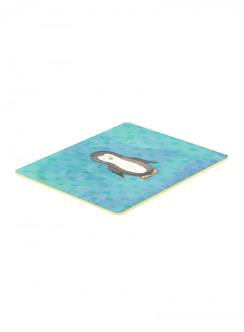 Polkadot Penguin Kitchen Mat Multicolour 18 x 24inch