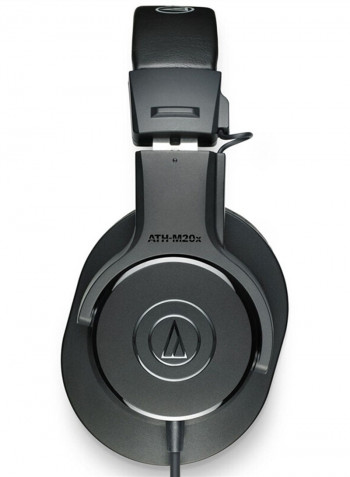 ATH M20X Closed Back Wired Over-Ear Headset Black