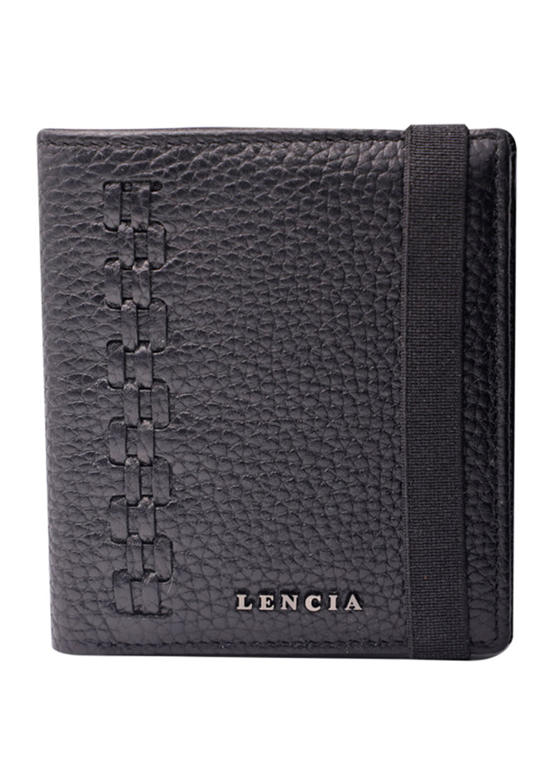 Casual Leather Wallet Black