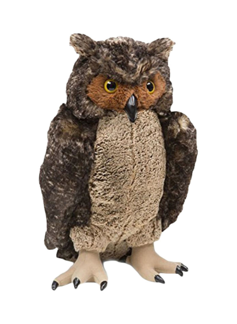Giant Owl Lifelike Stuffed Animal 17inch