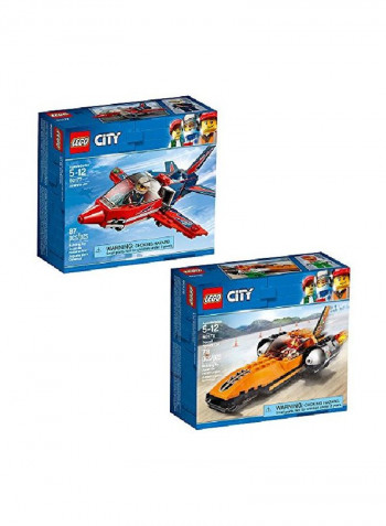 Pack Of 2 City Vehicles Building Kit 6237340
