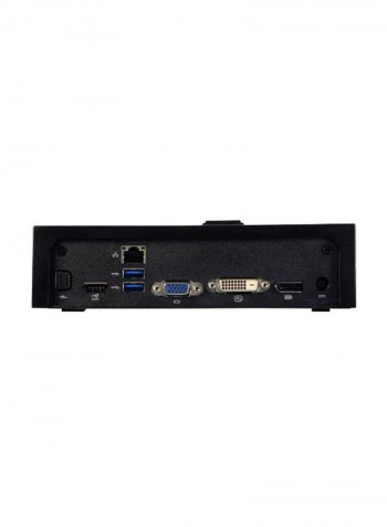 Power Adapter Docking Station Black