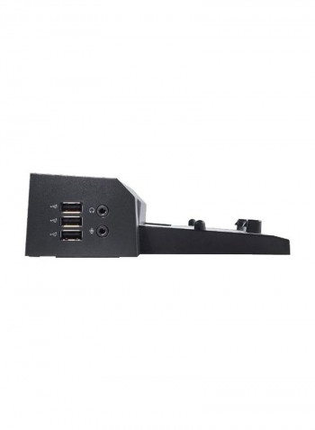 Power Adapter Docking Station Black