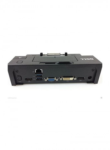 Power Adapter Docking Station Black