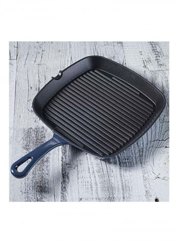 Square Grill Pan Blue/Black 9.25inch