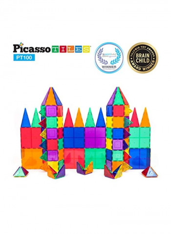 100-Piece Magnet Building Blocks PT100