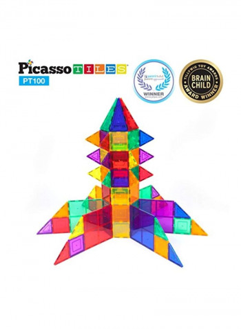 100-Piece Magnet Building Blocks PT100