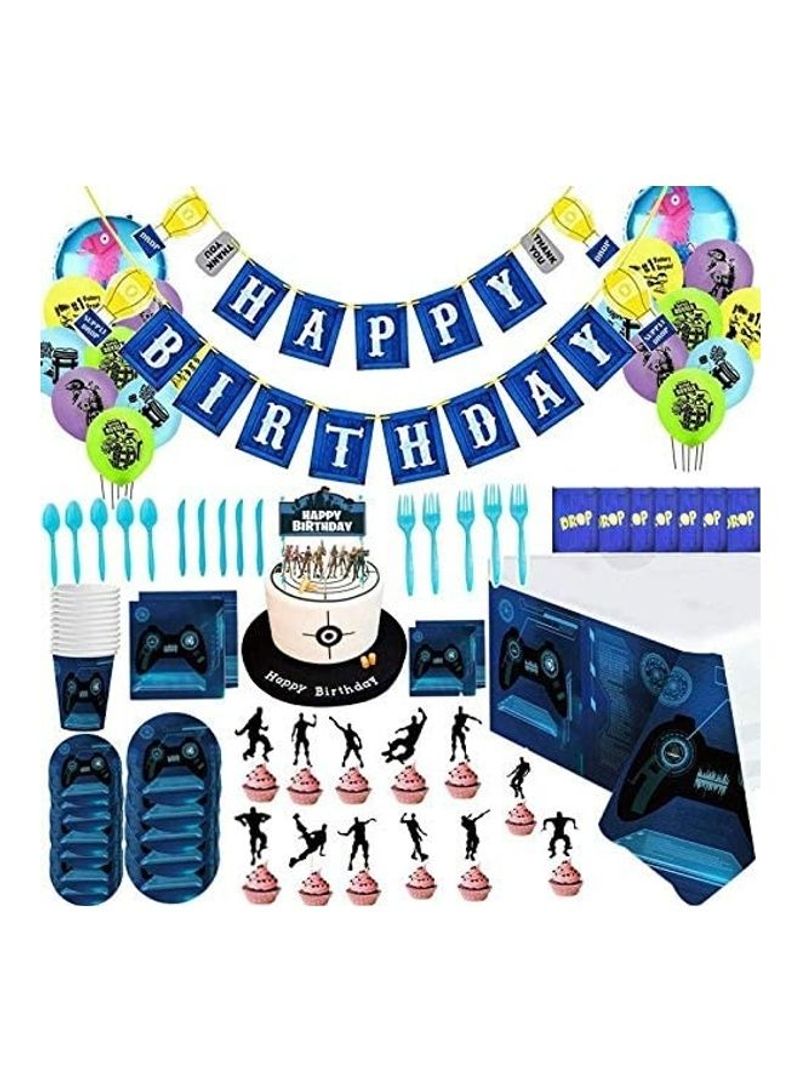 86-Piece Birthday Party Theme Decorations Supply Kit