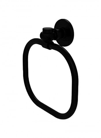 Continental Collection Towel Ring Matte Black