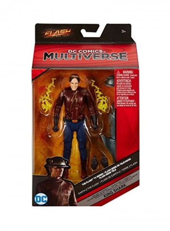 Earth 2 The Flash Figure, 2 x 10inch