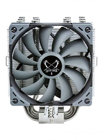Laptop CPU Cooling Fan Silver/Grey