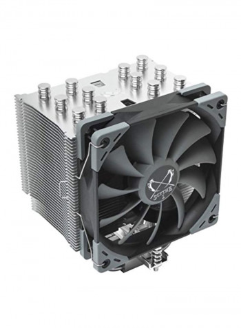 Laptop CPU Cooling Fan Silver/Grey