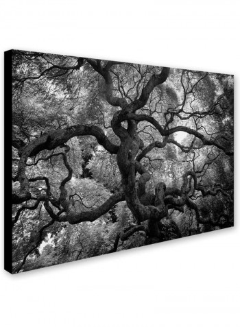 Motivations Canvas Wall Art Black/Grey 16 x 24inch