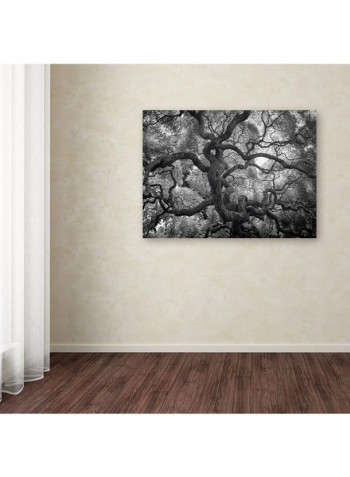 Motivations Canvas Wall Art Black/Grey 16 x 24inch