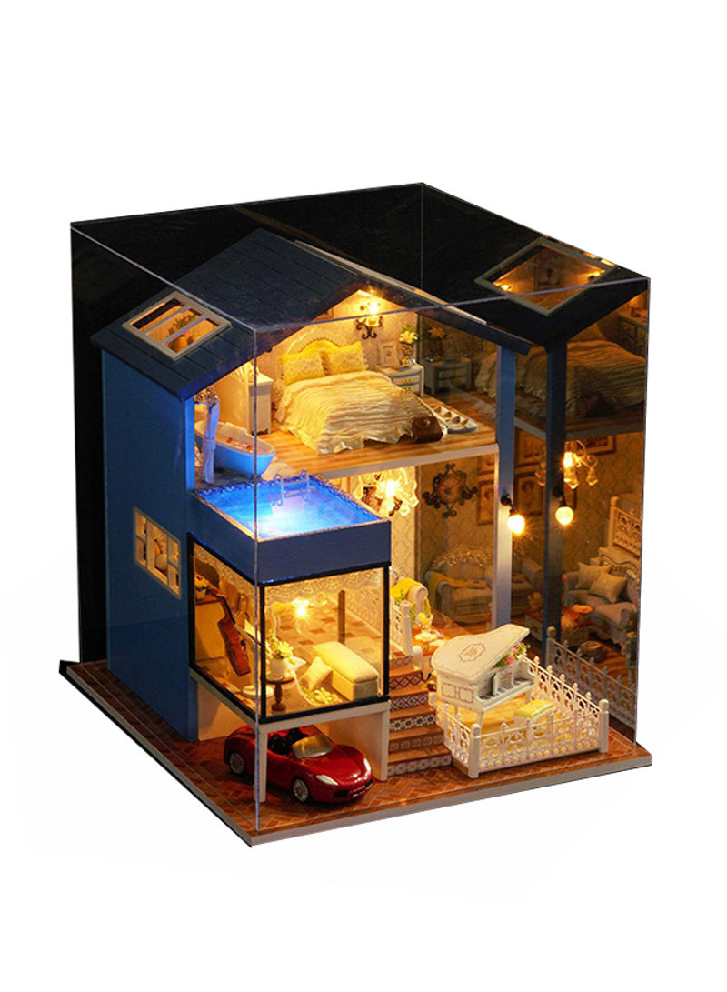 Romantic And Cute Dollhouse Miniature Diy House Kit