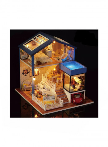 Romantic And Cute Dollhouse Miniature Diy House Kit