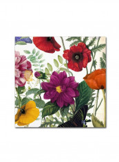 Printemps Ii Canvas Wall Art multicolour 14 x 14inch