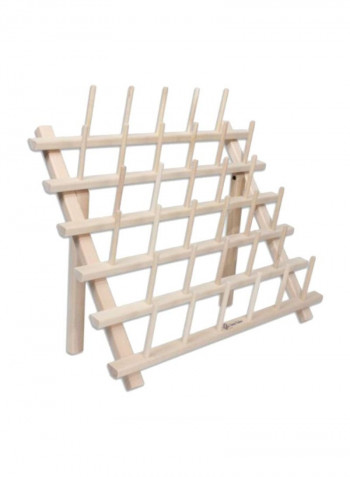 33-Cone Thread Rack Beige