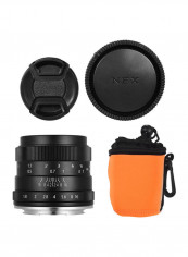 F1.8 Digital Camera Lens Large Aperture Black