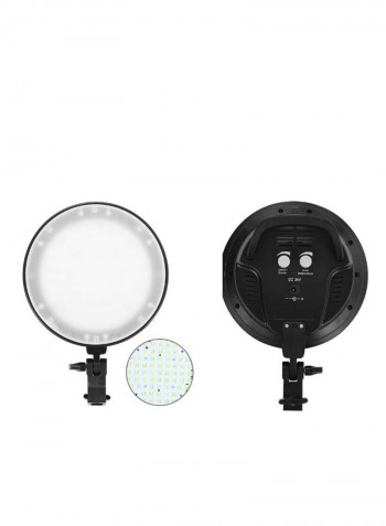 Professional Studio Photography Softbox LED Light Kit Black/White
