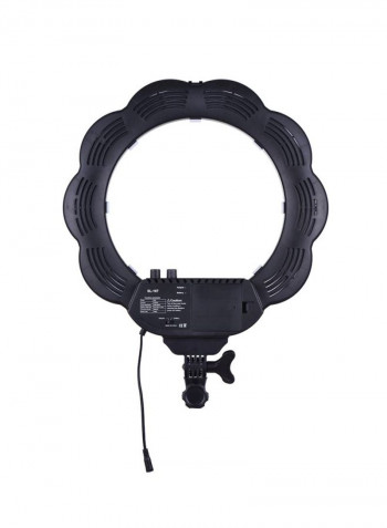 Ring LED Video Light Fill Light With Makeup Mirror White