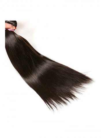 Wavy Hair Extension Black 20inch