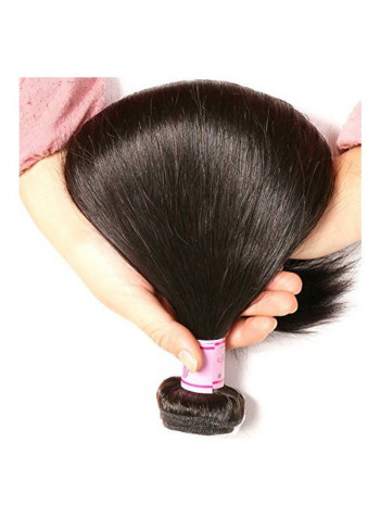 Wavy Hair Extension Black 20inch