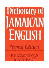 Dictionary Of Jamaican English Paperback English by F. G. Cassidy