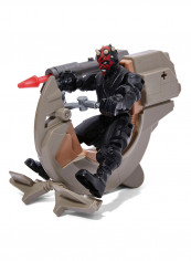 Mashers Sith Speeder And Darth Maul Figure Toy 6-Inch