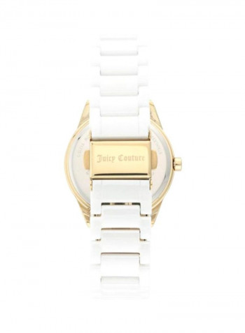 Women's Stone Studded Analog Watch JC1172PKWT