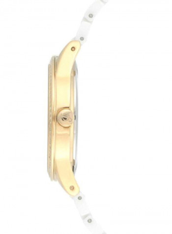 Women's Stone Studded Analog Watch JC1172PKWT
