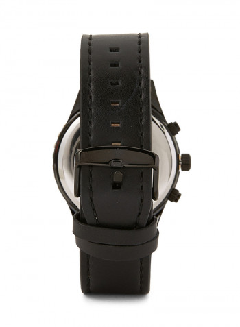 Leather Chronograph Watch S25153G-4