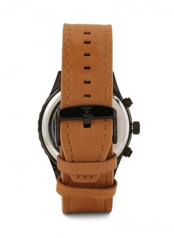 Leather Chronograph Watch S25153G-6