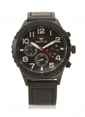 Leather Chronograph Watch S25153G-7