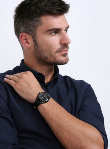 Men's Stainless Steel Analog Watch S12550M