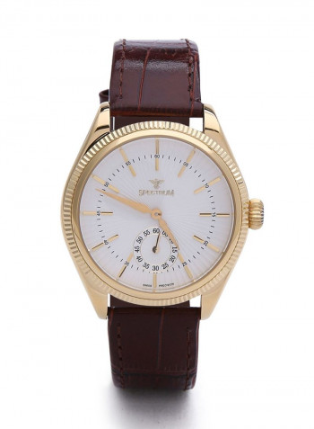 Men's Stainless Steel Analog Watch S12550M