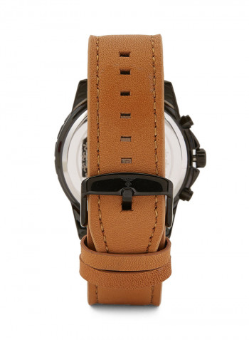 Leather Chronograph Watch S25154G-5