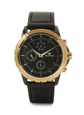 Leather Chronograph Watch S25154G-7