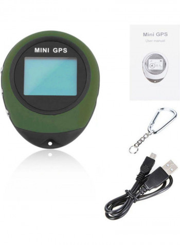 USB Rechargeable Mini GPS Navigation Receiver with Keyring