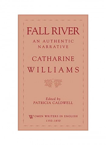 Fall River: An Authentic Narrative Paperback English by Catharine Williams