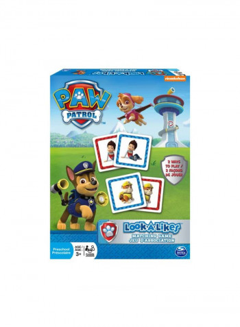 Look a Likes Matching Board Game 6023817