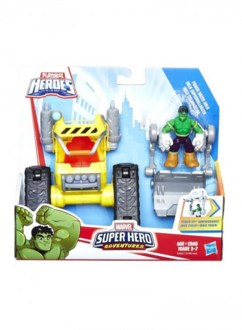 Super Hero Adventures Power Dozer Hulk Playset E2062AS00