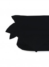 4-Piece Stripe Collection Bedding Set Cotton Black King