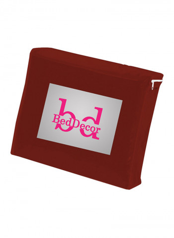 4-Piece Sheet Set Burgundy King