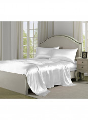 4-Piece Sheet Set White King